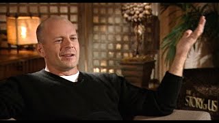 Rewind Bruce Willis on going bald amp early gig as movie extra opposite Paul Newman 1999 [upl. by Lil]