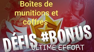 Fortnite  Fouiller des coffres ou des boites de munitions à un motel ou une aire de campingcars [upl. by Akimik]