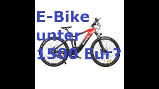 E bike unter 1500 Euro Accolmile Cola Bear [upl. by Kcirederf]