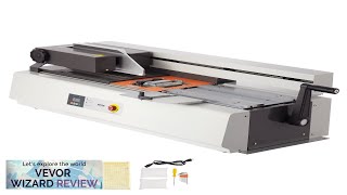 VEVOR Thermal Binding Machine 400 Sheets Capacity Hot Glue Binding Machine Thermal Review [upl. by Uot]