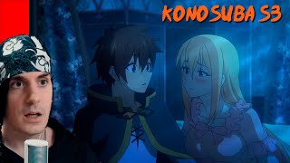 Kalathras REACCIONA al capitulo 8 y 9 de la tercera de KonoSuba [upl. by Ansev]