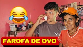 FRITAMOS OVO NA CASA DE DONA ELVIRA🤣🤣 [upl. by Derna]