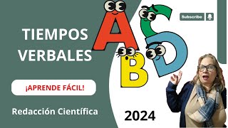 👉 ¡Domina los tiempos verbales en la redacción científica Guía infalible 2024 [upl. by Starinsky]