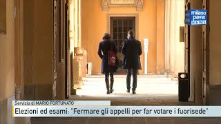 Elezioni la proposta di Azione quotSospendere gli appelli alluniversità per far votare i fuorisedequot [upl. by Acireit]