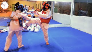 🔥Strong confrontation  VHVTAEKWONDO [upl. by Jehanna]