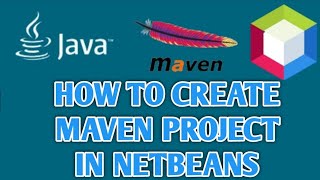 How to create a Maven Java Project in Netbeans  Add dependencies in Java Project using Maven [upl. by Heddi]