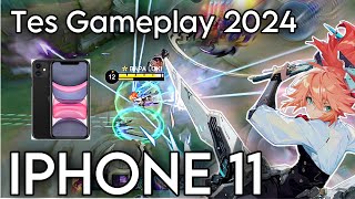 iPhone 11 Mobile Legends Fanny Gameplay [upl. by Winne817]