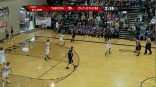 2013 Boys Basketball Tabiona at Duchesne [upl. by Corette719]