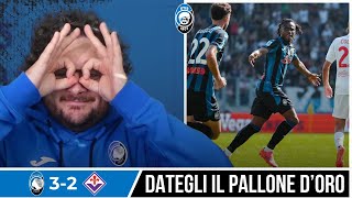 LOOKMAN DA PALLONE DORO ATALANTA FIORENTINA 32 [upl. by Dowlen]