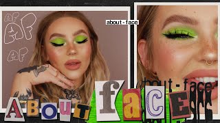 about face  makeup tutorial review demo  halsey [upl. by Ergener574]