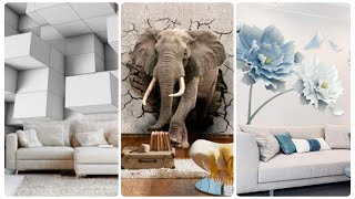 30 Plus Easy and Affordable 3D Wall Decor and design Ideas for Any Home [upl. by Eyak]