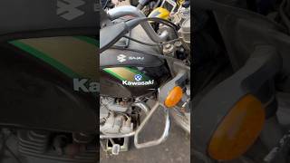 Bajaj caliber Kawasaki oil change after restore bike kawasaki bajaj bikers viralshorts shorts [upl. by Emerald]