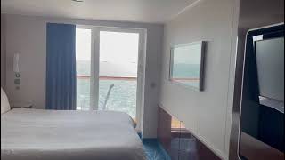 Norwegian Getaway Club Balcony Tour 13228 [upl. by Kcired176]