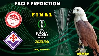 Olympiacos vs Fiorentina  UEFA Europa Conference League 202324 Final  Eagle Prediction [upl. by Salvidor]