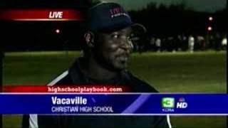 Coach Of Vacaville Christian Speaks About Playoffs [upl. by Catton163]