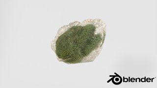 Growing Grass Geometry Nodes 3D Animation Tutorial [upl. by Chrisman]