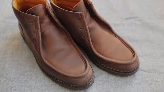 PARABOOT MUCY オイルドヌバックの手入れ [upl. by Saitam749]