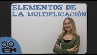 Elementos de la multiplicación [upl. by Limber]