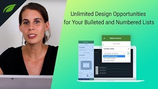 Discover how to design amazing bulleted and numbered lists [upl. by Arline]