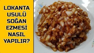 2 DAKİKADA SOĞAN EZMESİ ✅ HAZIRLAMA MEZE TARİFLERİ 💯 Ev Yemekleri [upl. by Marlene]