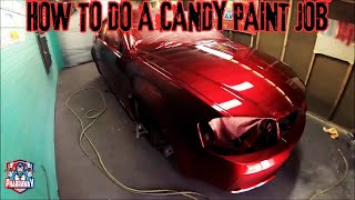 HOW TO DO A CANDY PAINT JOB FROM START TO FINISH [upl. by Marcin]