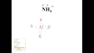 Lewis Dot Structures for Polyatomic Ions  CLEAR amp SIMPLE [upl. by Heater]