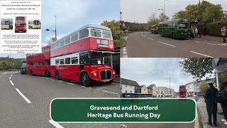 Gravsend and Dartford Heritage Bus Running Day 2024 [upl. by Maisie516]