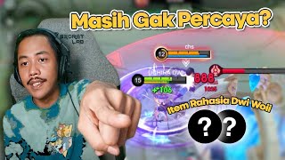 MASIH BANYAK YANG GAK PERCAYA❗️Item Rahasia Ala Dwi Woii Ini Dijamin Gokil  Mobile Legends [upl. by Anner685]