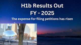 H1b Lottery Results Out FY 2025  Petition Cost [upl. by Chasse]