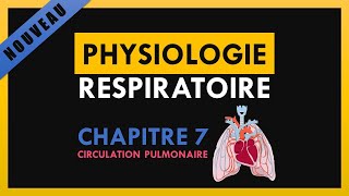 Physiologie Respiratoire  Chapitre 7  Circulation pulmonaire [upl. by Brittan214]