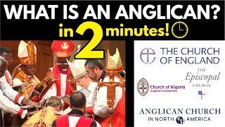 Anglicans Explained in 2 Minutes [upl. by Hanafee984]