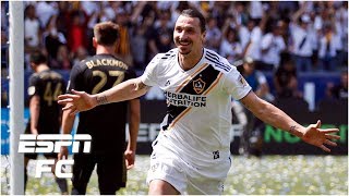 Zlatan Ibrahimovic scores two amazing goals in MLS debut  MLS Highlights [upl. by Adaven666]