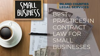 Best Practices in Contract Law for Small Businesses [upl. by Fotina]