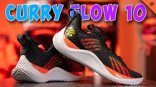 Stephen Currys New Signature Shoe Under Armour Curry Flow 10 First Impressions [upl. by Mag]