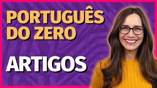 🟣 ARTIGOS  Aula de Português para concursos vestibulares provas ENEM [upl. by Lainad]