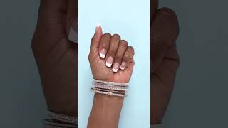 💅🏼 Acrylic Nails Tutorial  How To Do Acrylic Nails In a French Manicure Design [upl. by Kilmarx]