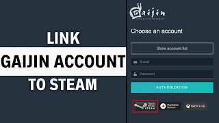 How To Link Gaijin Account to Steam War Thunder [upl. by Anasor338]