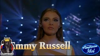 Emmy Russell Coal Miners Daughter Full Performance Top 8 Judges Song Contest  American Idol 2024 [upl. by Urissa812]