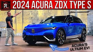 The 2024 Acura ZDX Type S Is The Ultimate Electric Reincarnation Of A Familiar Name [upl. by Eelanna]