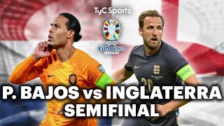 EN VIVO 🔴 PAÍSES BAJOS vs INGLATERRA  Eurocopa 2024  Semifinal  Vivilo en TyC Sports [upl. by Seyah22]