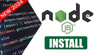 How to install node js 2024  Install node js  node js installation windows 10 and windows 11 [upl. by Nagar]