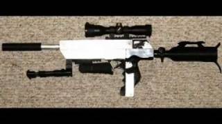 Ajax Razorfang Automatic Airgun  BB Machine Gun [upl. by Horick447]