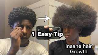 How To Grow Hair Quickly With This 1 Secret Tip [upl. by Staal622]