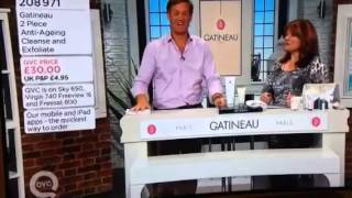 Gatineau fun on qvc uk  whats it like being married to Andrew [upl. by Ynaffet218]