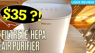 Filtrete HEPA Air Purifier FULL REVIEW [upl. by Eilyr]