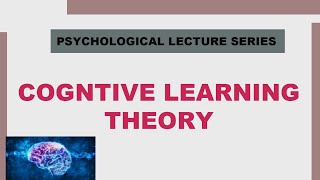 Cognitive Learning Theory  Latent Learning by Edward Tolman [upl. by Fishbein34]