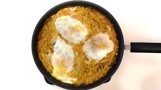 شعيرية بالبيض  Vermicelli and egg recipe [upl. by Petrie]