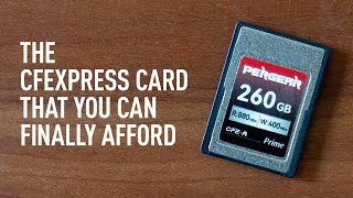 Pergear CFexpress Type A  Finally a CFexpress Card you can afford [upl. by Sualkin]