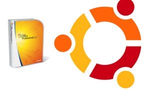 How to Install Microsoft Office 2007 on Ubuntu Linux [upl. by Salli]