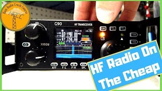 Xiegu G90 Portable SDR Amateur Radio Review Low Cost HF [upl. by Fleta]